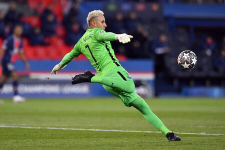 Keylor Navas against Bayern Munich