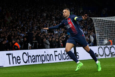 Kylian Mbappé buteur face à la Real Sociedad Kylian Mbappé buteur face à la Real Sociedad