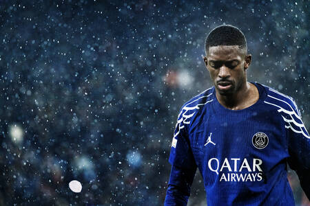 Ousmane Dembélé face à Manchester City Ousmane Dembélé face à Manchester City