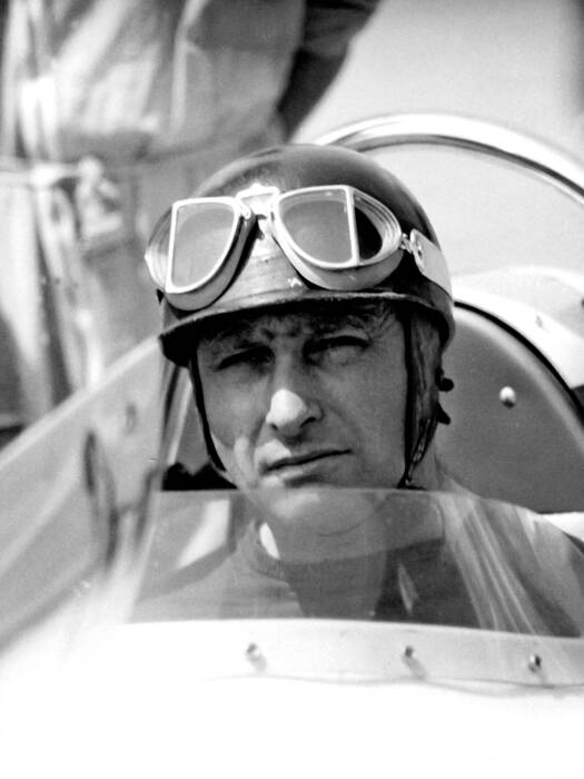 Portret van Juan Manuel Fangio