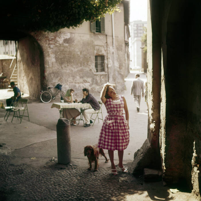 Een glimp van Milaan in de jaren vijftig van de vorige eeuw Een glimp van Milaan in de jaren vijftig van de vorige eeuw