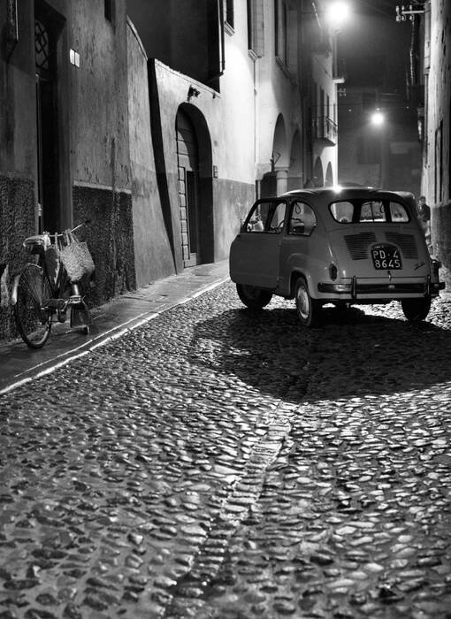 A Fiat 500 in the 1950s A Fiat 500 in the 1950s