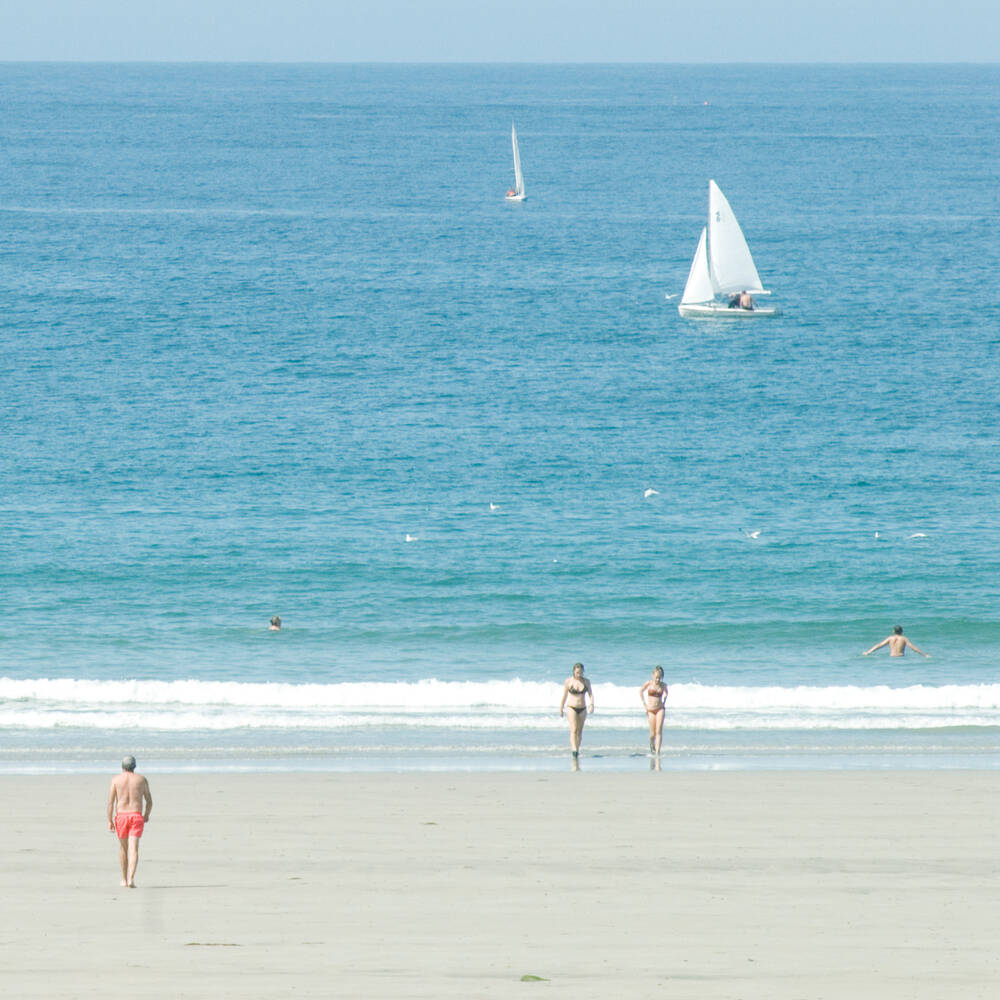 Bains de mer et voilier Bretagne