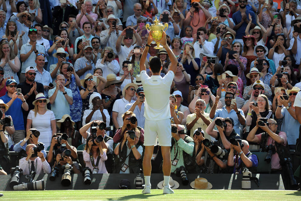 Novak Djokovic - Wimbledon Sieg (2018)
