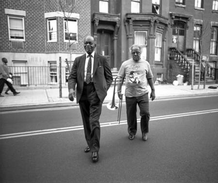 Hank Jones och Slide Hampton Hank Jones och Slide Hampton