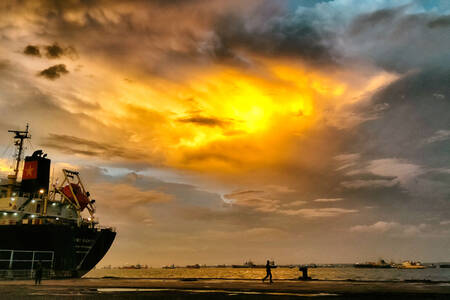 The Port of Surabaya The Port of Surabaya