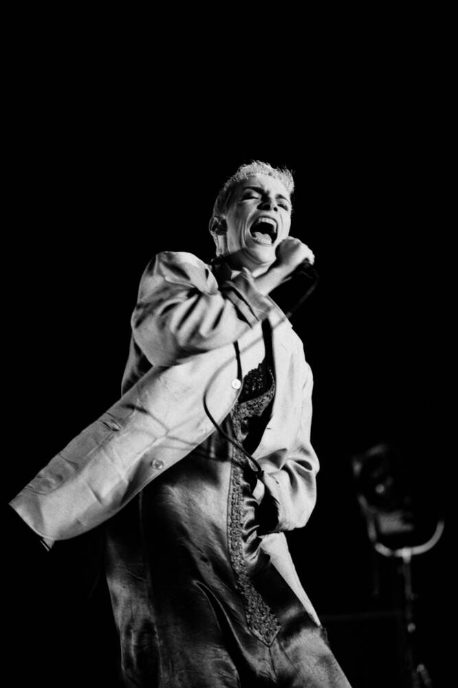 Annie Lennox of The Eurythmics 1985