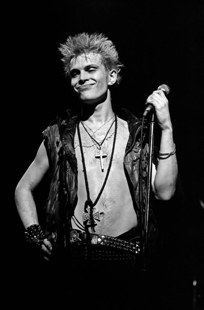 Billy Idol à New York 1984