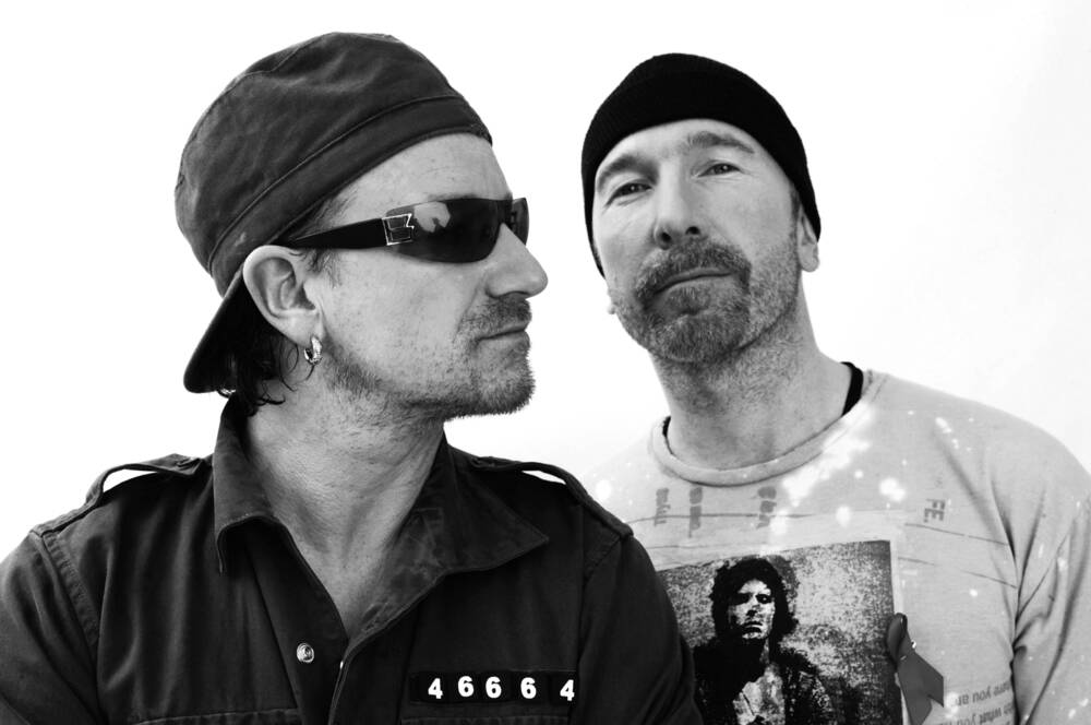 Bono et The Edge Portrait 2003
