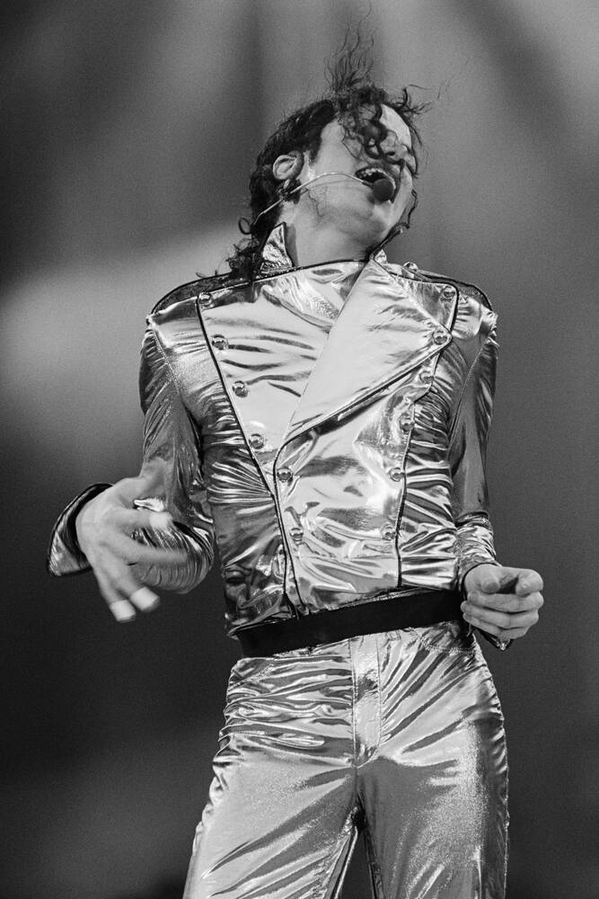 Michael Jackson in Bremen During HIStory Tour 1997 - Photographic