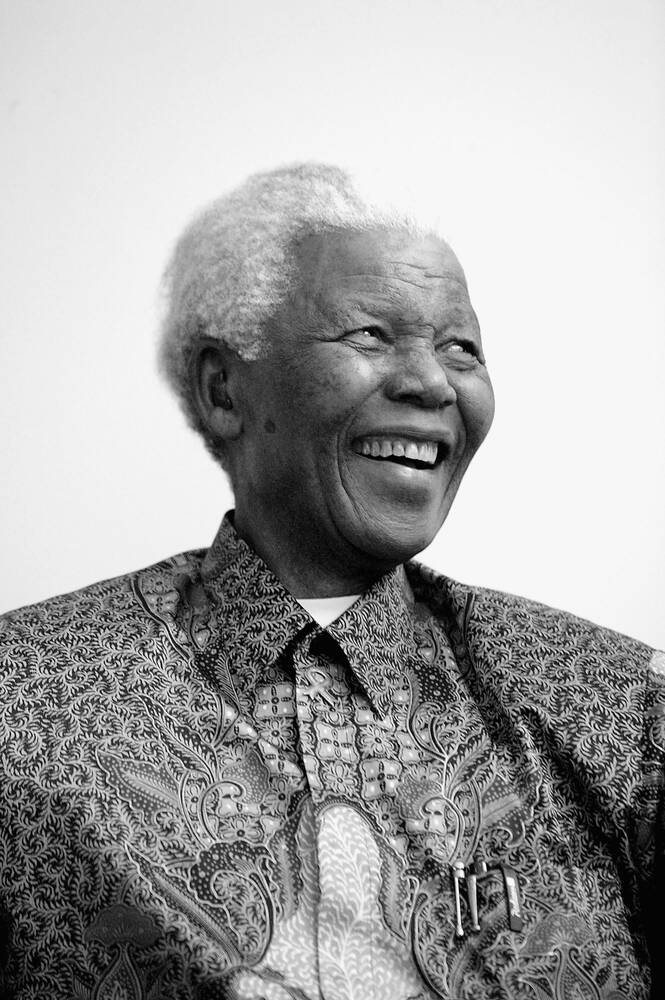 Portrait de Nelson Mandela 2005