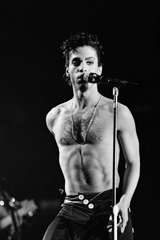 Prince in het Wembley Stadion