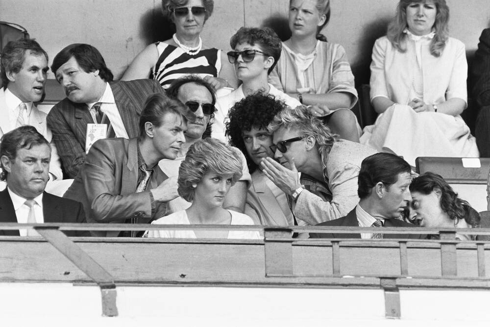 Prinses Diana op Live Aid 1985