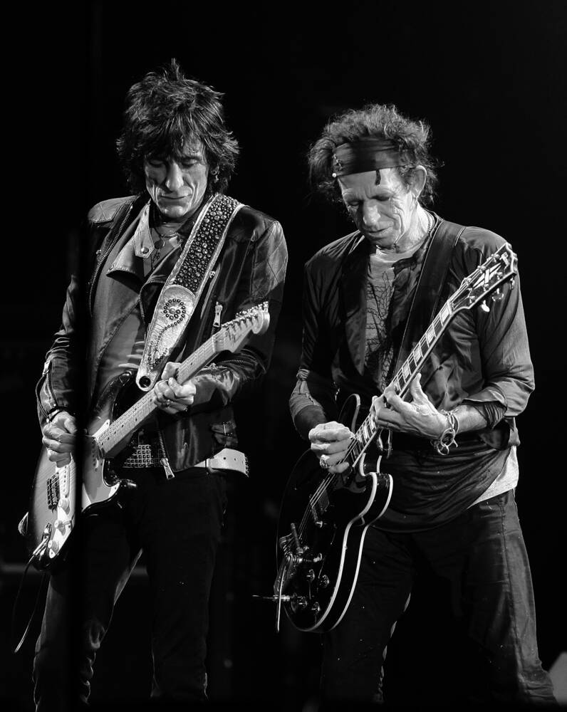 Rolling Stones treden op in het San Siro stadion in Italië