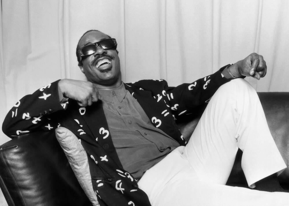 Stevie Wonder in Londen 1989