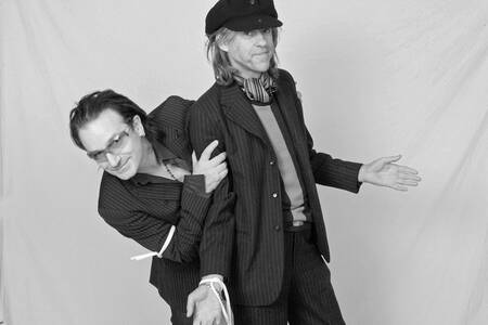 Band Aid 20 Session avec Bono et Geldof Band Aid 20 Session avec Bono et Geldof