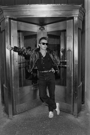 The Clash Joe Strummer In New York 1983
