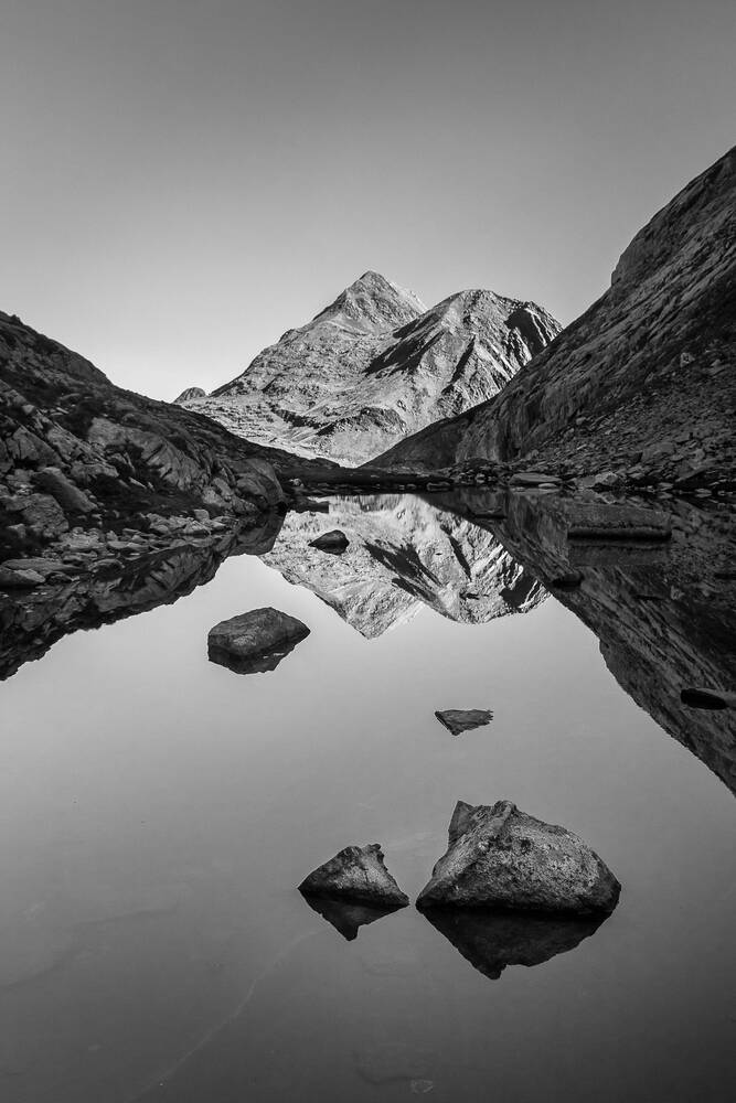 Quiet reflection in Aragon