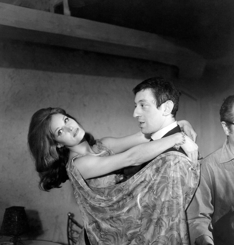 Dalida met Serge Gainsbourg