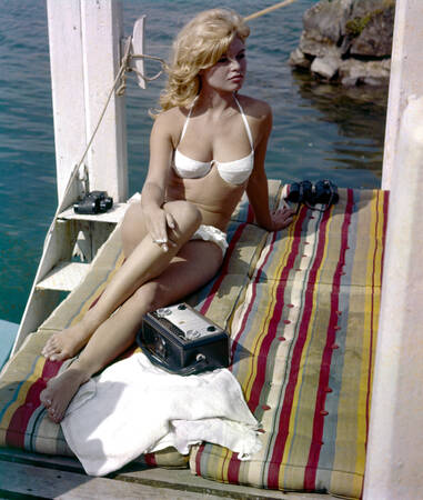 Brigitte Bardot - Private life in 1961
