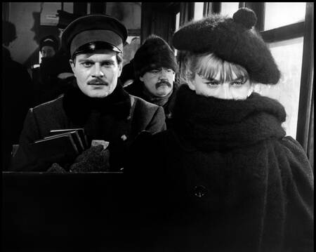 Omar Sharif et Lara Antipova dans Le Docteur Jivago Omar Sharif et Lara Antipova dans Le Docteur Jivago