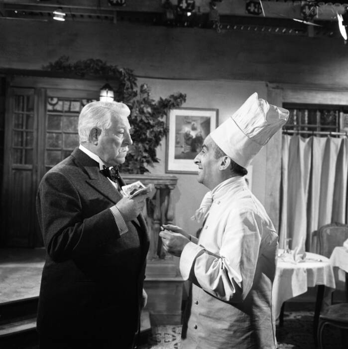 Jean Gabin Louis de Funes