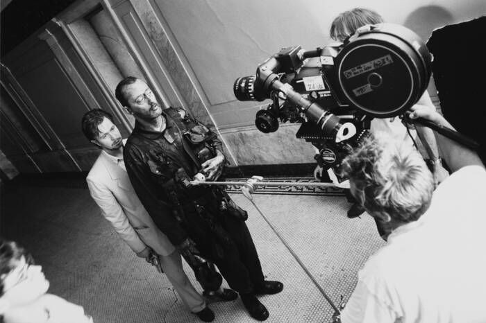Léon 1994 - Jean Reno - Le riprese