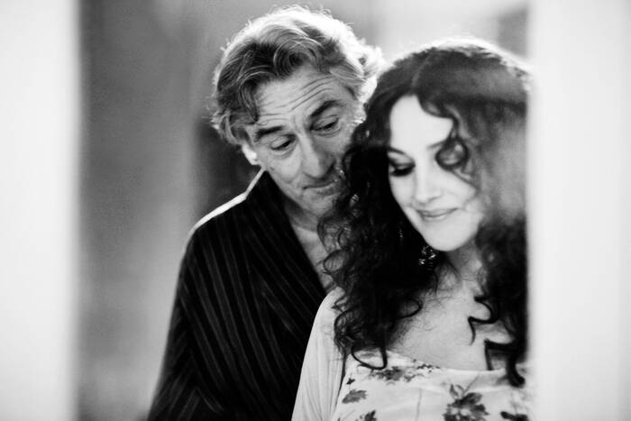 Robert De Niro en Monica Bellucci