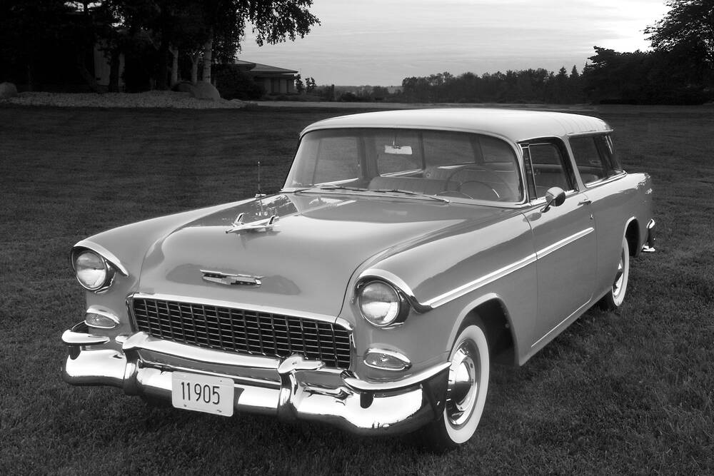 Chevrolet BelAir Nomad Station Wagon 1955 Photo et Tableau