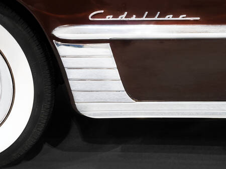 Cadillac 1950 Badge chromé