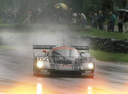 1988 Voiture de course Sauber Mercedes C9