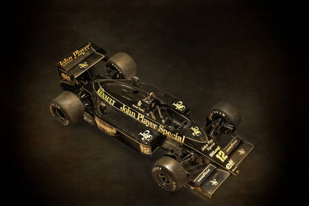 Lotus-Renault 98T Voiture de Formule 1