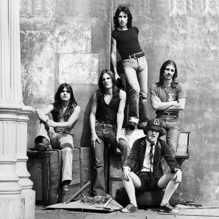 Il primo servizio fotografico degli AC/DC (1976) Il primo servizio fotografico degli AC/DC (1976)