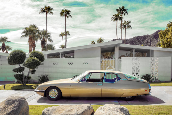 Citroen SM in Palm Springs California USA Citroen SM in Palm Springs California USA