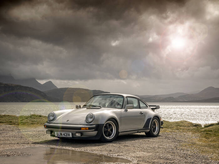 Porsche 911 Turbo en Ecosse Porsche 911 Turbo en Ecosse