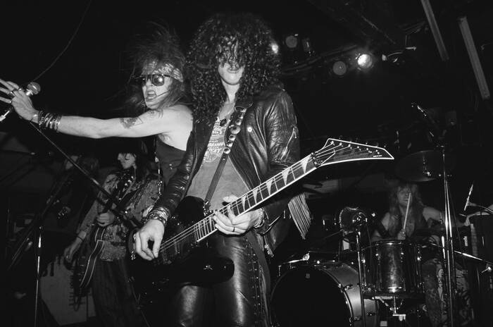 Serie Guns N Roses Clubtage 1985 1986 Marc Canter Fotograf Fotokunst