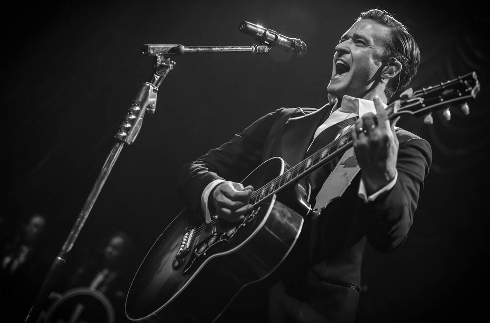 Justin Timberlake sur scène en 2013