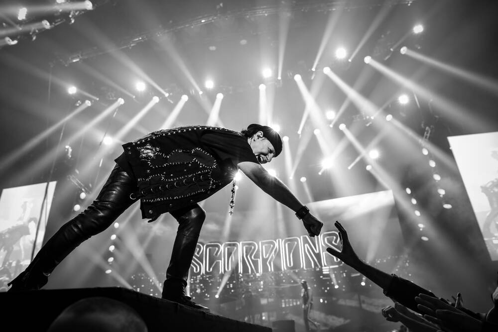 Scorpions sur scène 2018