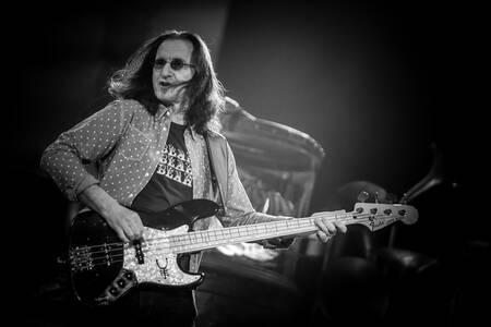 Geddy Lee de Rush Geddy Lee de Rush