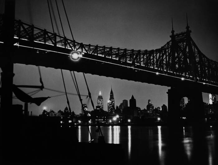 Queensboro Bridge in New York 1934 Queensboro Bridge in New York 1934