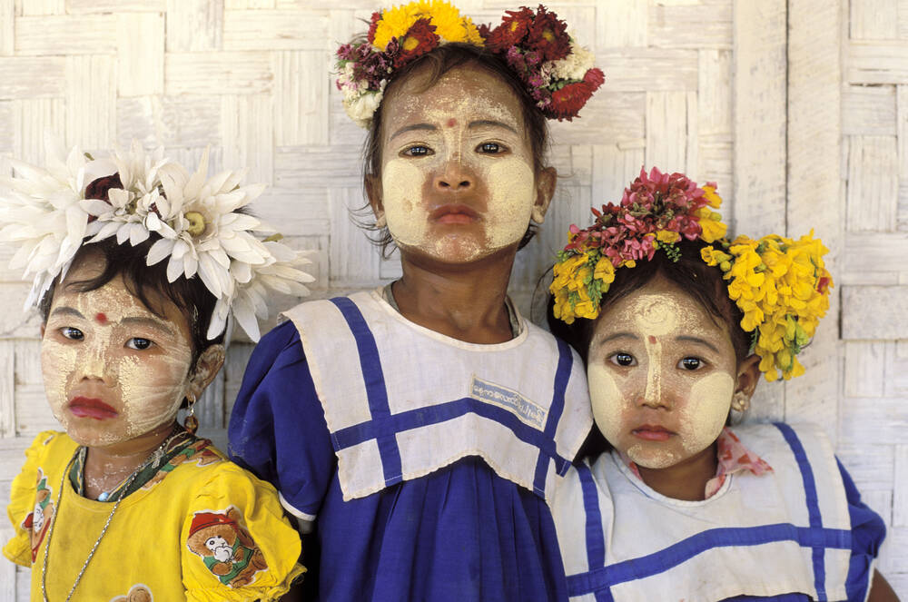 The three little flowers