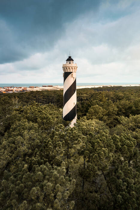 Fyren i Contis Plage Fyren i Contis Plage