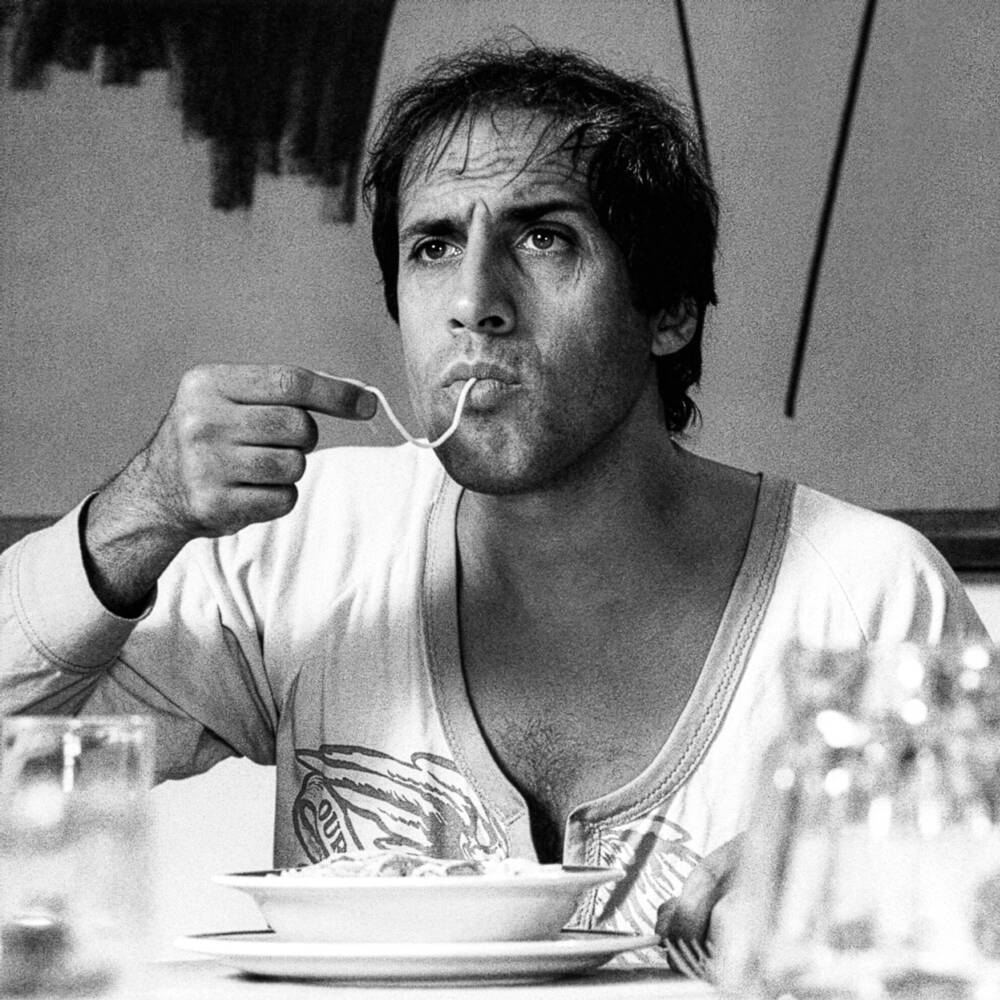 Adriano Celentano probiert Spaghetti Adriano Celentano probiert Spaghetti