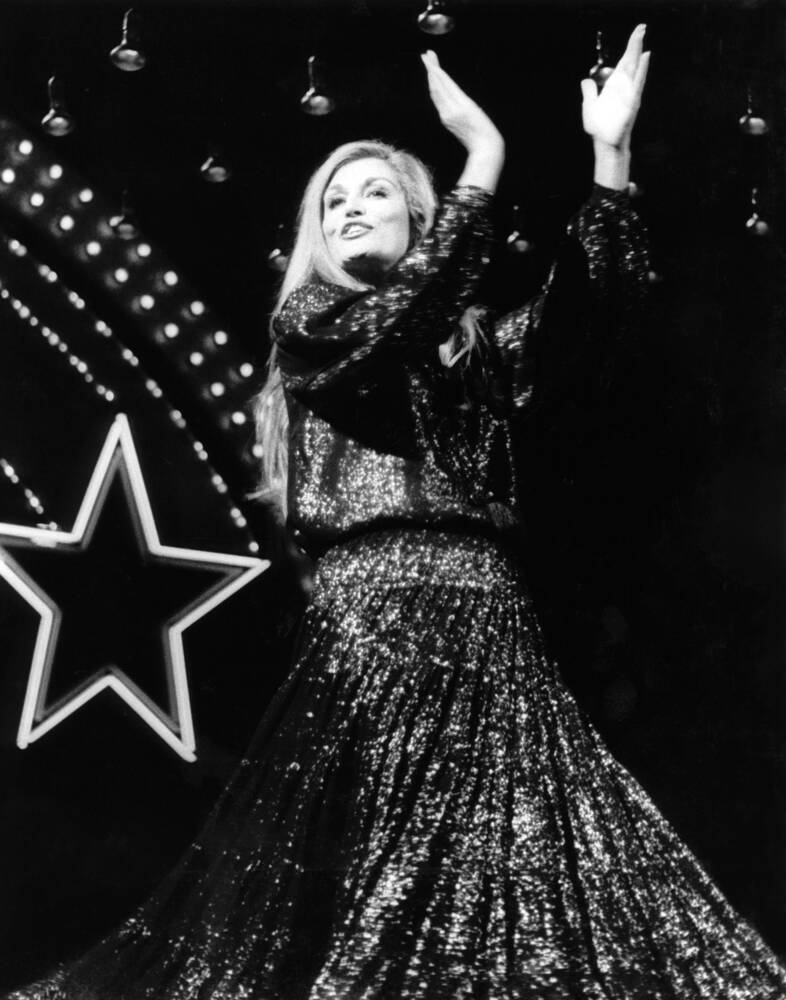 La chanteuse Dalida