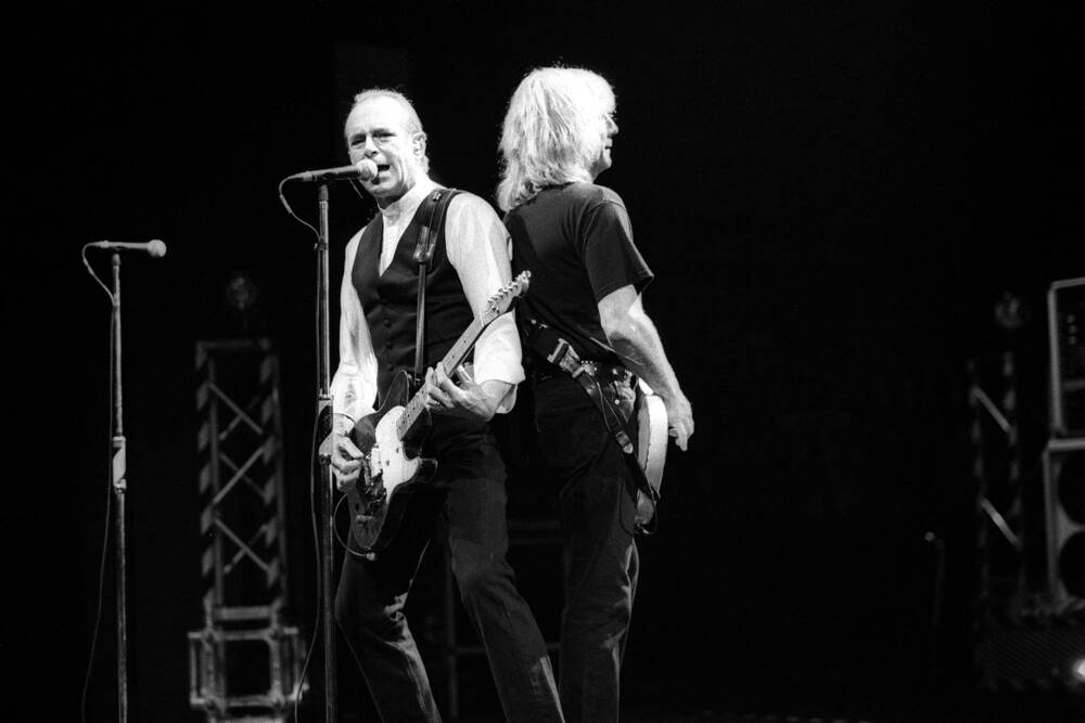 Francis Rossi et Rick Parfitt de Status Quo