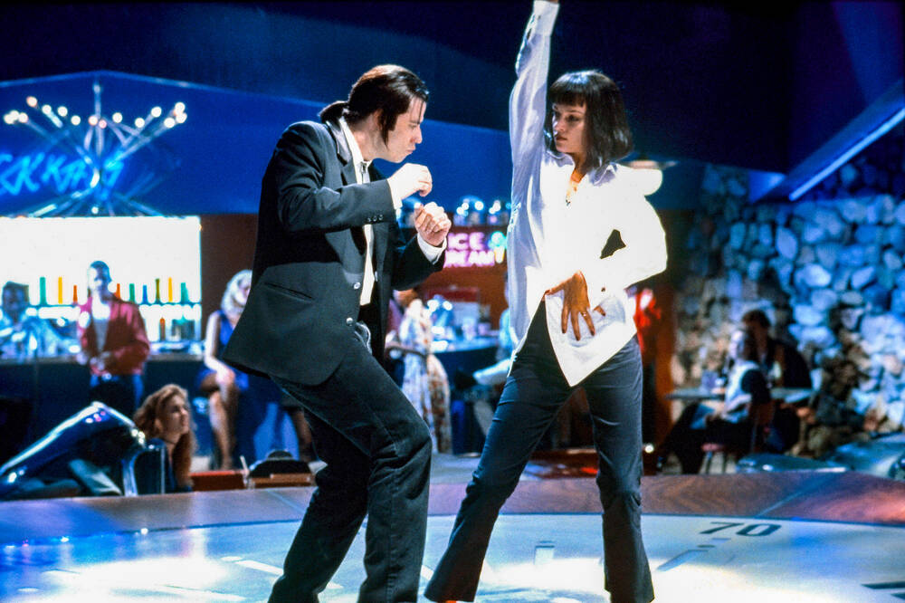 Uma Thurman Pulp Fiction Dance John Travolta And Uma Thurman GIFs Uma Thurman Pulp Fiction Dance John Travolta And Uma Thurman GIFs