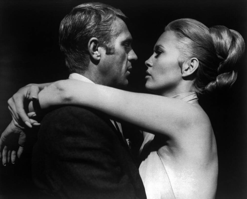 Steve McQueen and Faye Dunaway - The Thomas Crown Affair
