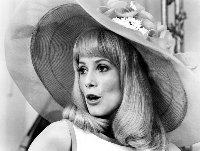 Catherine Deneuve in de film Les Demoiselles de Rochefort