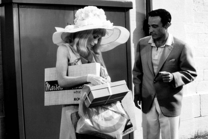 Catherine Deneuve en Gene Kelly in Les Demoiselles de Rochefort