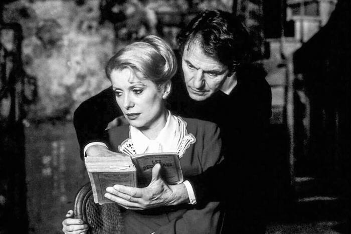 Catherine Deneuve deelt het scherm met Heinz Bennent